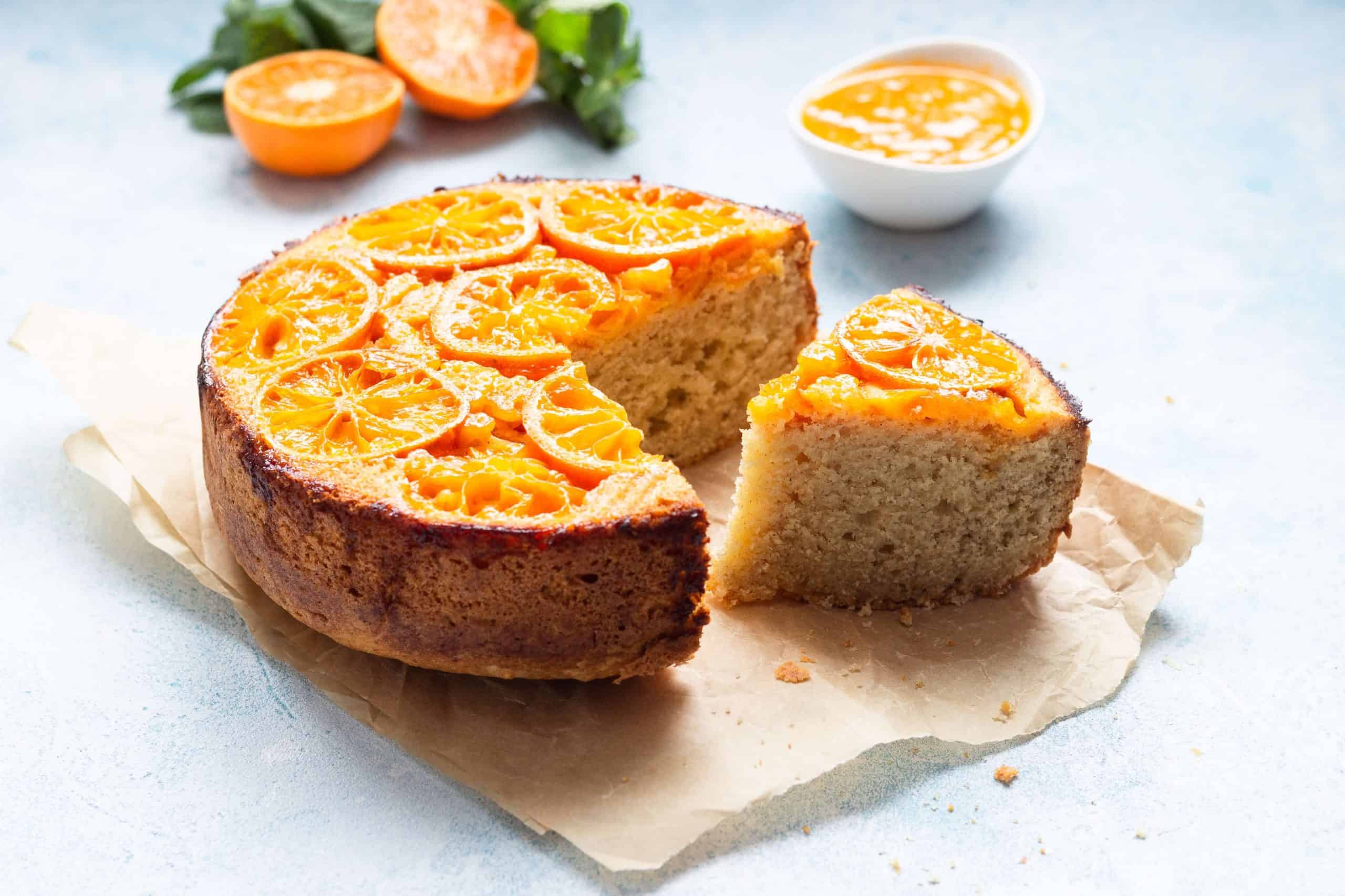 Orange & Almond Cake - MAURI Dev